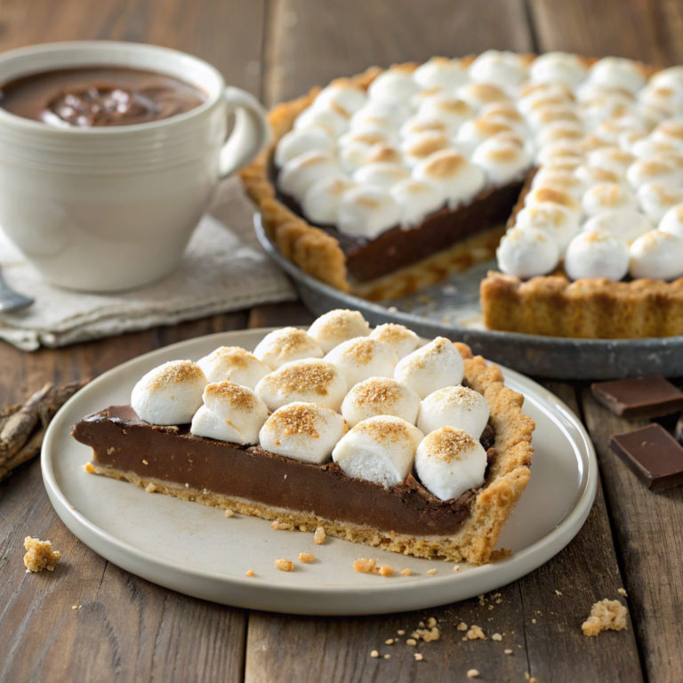 Chocolate Marshmallow Pie – The Ultimate Gooey & Indulgent Dessert!