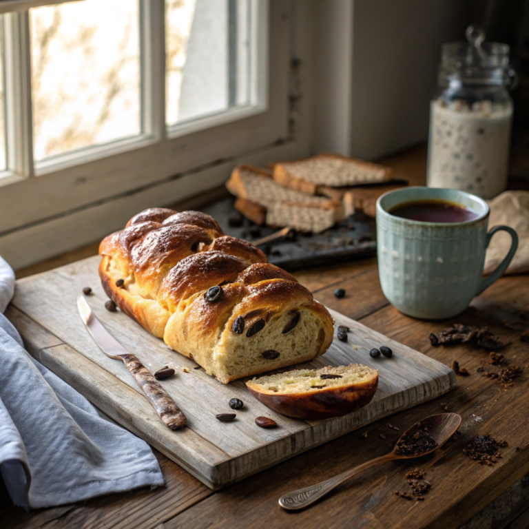 Braided Chocolate Chip Brioche: A Heavenly Homemade Delight