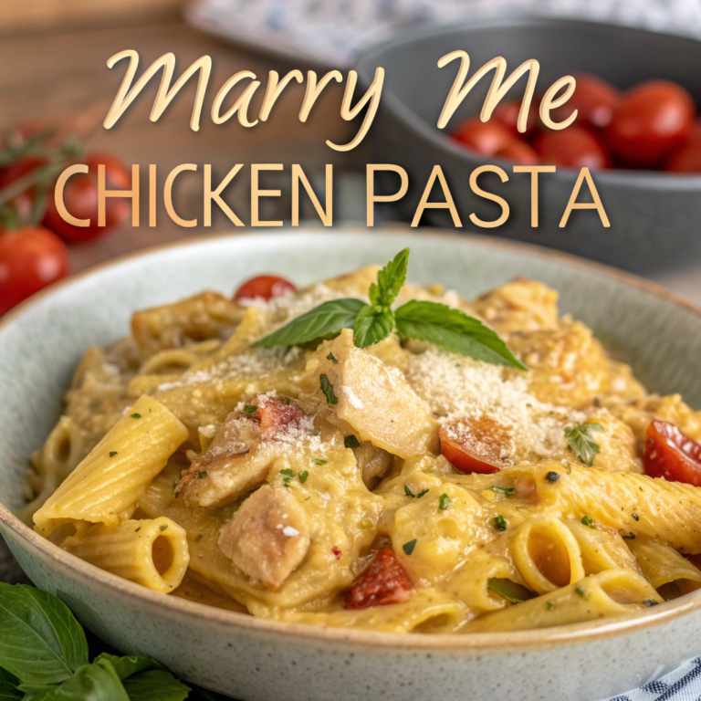 Marry Me Chicken Pasta Recipe: A Dish to Fall in Love With