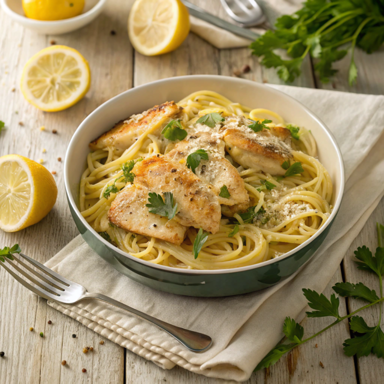 Lemon Parmesan One-Pot Chicken Pasta: A Creamy, Zesty Delight