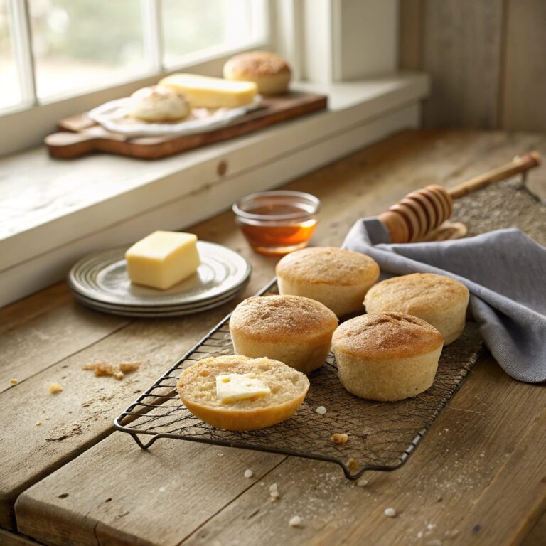 How to Make Soft and Nutritious Einkorn English Muffins