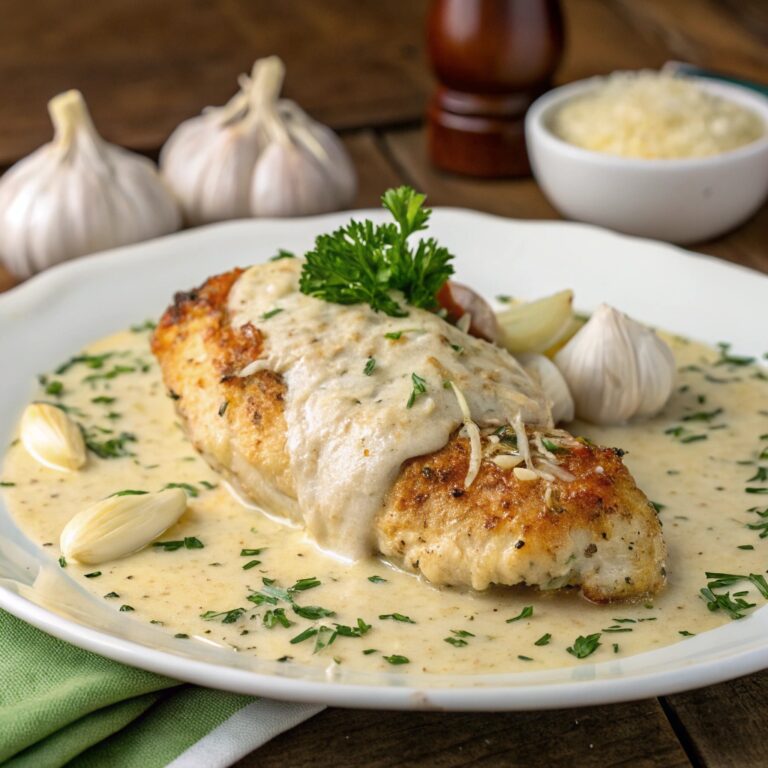 Creamy Garlic Parmesan Chicken Recipe – A Rich & Flavorful Delight!